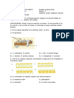 Examen Acumulativo 2019 Grado 7