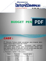 Pertemuan Ke 3 Budget Penjualan Case