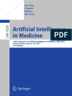 Annette Ten Teije, Christian Popow, John H. Holmes, Lucia Sacchi (Eds.) - 2017-Artificial Intelligence in Medicine PDF