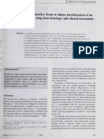 Ivan Bokan. Potential of Gingival Connective Tissne To Induce Keratinization of An Alveolar Mucosal Flap A Long Term Histologie and Clinical Assessment. Case Report. (Q PDF