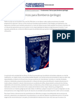 Fundamentos Teóricos para Bomberos (Prólogo) PDF