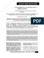 Derecho Fundamental Al Ascenso en La Carrera Fiscal - Autor José María Pacori Cari