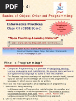 Chapter 4-JAVA-OOP-Prog