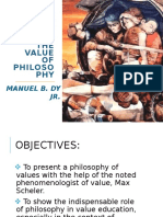 The Philosophy of Value