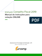 manual votação online - conselho fiscal 2019