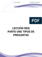 Lección Seis Parte Uno Formulación de Preguntas para Una Auditoria PDF