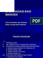 Efek Radiasi Terhadap Manusia PDF