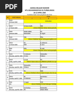 Jadwal Belajar Mandiri