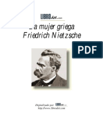 NIETZSCHE, Friedrich, La Mujer Griega PDF