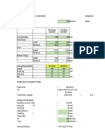 Shear Conection Design - IS 800-2007