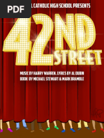 CCHS Drama - 42nd Street Program