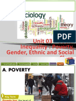 Social Inequality-Poverty, Gender, Ethnic, and Social Class