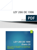 Ley 266 de 1996