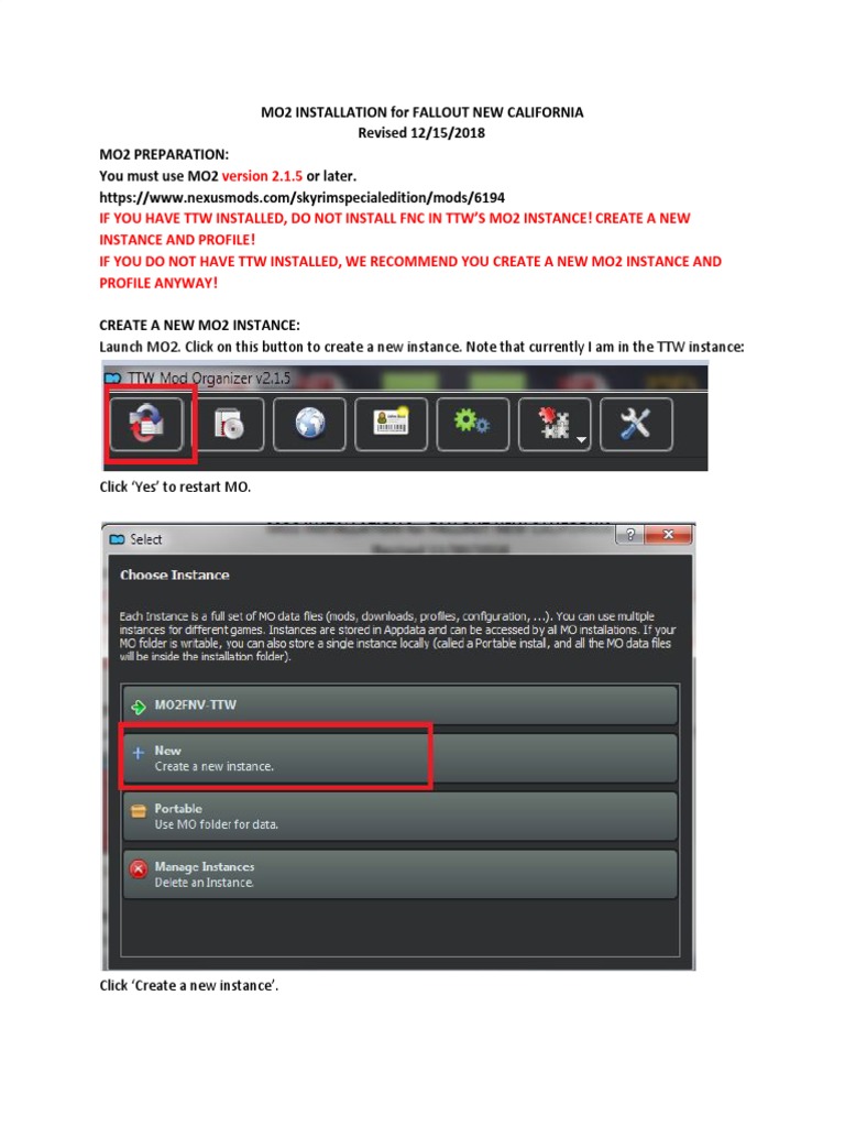FNC210 Instructions For MO2 | PDF | Utility Software | Computing 