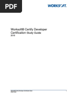 WorksoftCertifyDeveloper CertificationExam StudyGuide 12-16