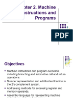 Machine Instructions and Program Fundamentals