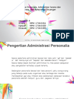 Administrasi Personalia