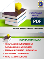 Prinsip Analisis Kualitas Lingkungan PDF