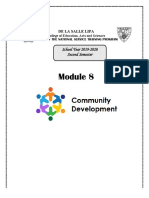 Module 8 SY 19 20 Comm Devt