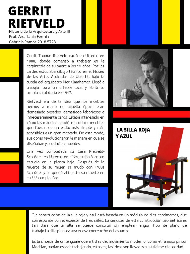 Gerrit Rietveld PDF | PDF | Estética | Medios de arte