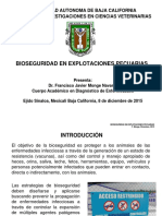 Bioseguridad en Explotaciones Pecuarias