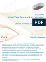OpenFOAM Benchmark and Validation PDF