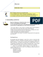 Lecture 5. The Design Process