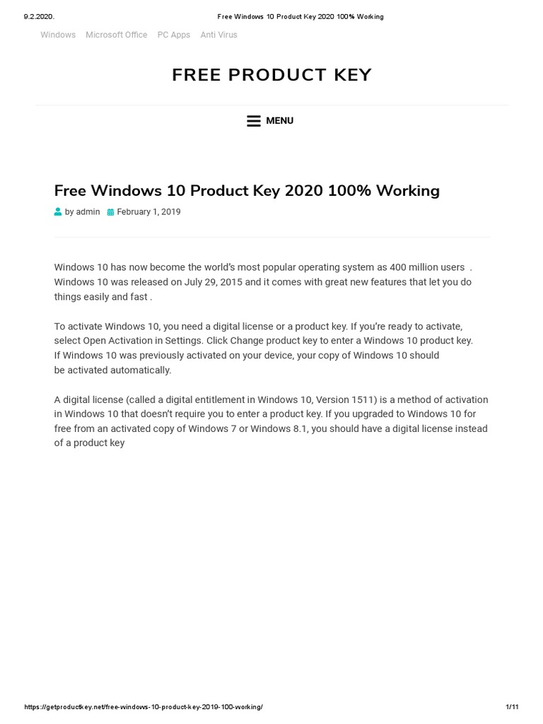 Free windows 10 product pdf windows 10 microsoft windows