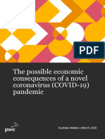 Economic Consequences Coronavirus COVID 19 Pandemic