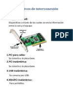 Dispositivos de Interconexión