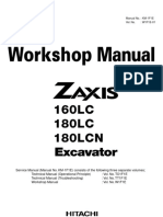 HITACHI ZAXIS 160LC 180LC 180LCN EXCAVATOR Service Repair Manual