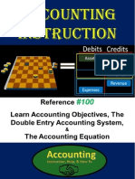 Accounting Instruction Reference 100