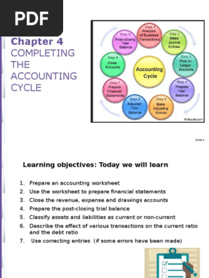 W4 C04 Completing The Accounting Cycle Debits And Credits Expense