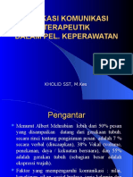 Aplikasi Komunikasi Terapeutik PDF