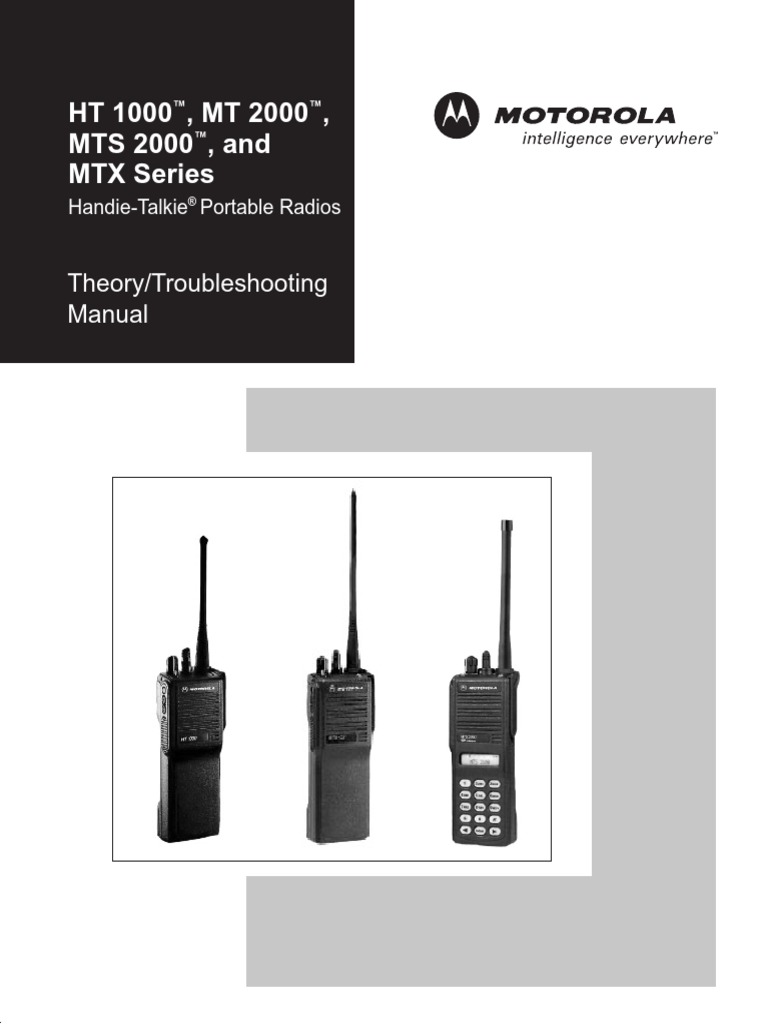 MT2000 Troubleshooting Manual 6881200C15-A, PDF