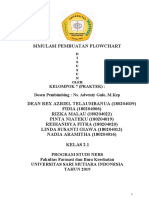 Makalah Simulasi Pembuatan Flowchart