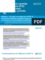 Formation sur la PCI - Coronavirus - Module 3