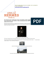 AN EXCLUSIVE TOUR OF THE BACK ROOMS AND ATELIERS OF HERMES.docx