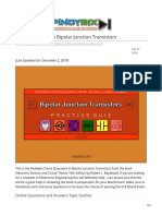 Chapter 3 BJT Devices PDF