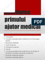 Acordare Primului Ajutor Medical