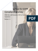 Dynamics 365 For Finance and Operations GDPR White Paper PDF