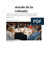 C1 El Protocolo de La Mesa Redonda PDF