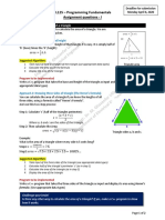 Assignment Questions-I