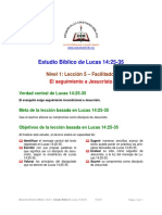 El Seguimiento A Jesucristo (Lucas 14-25-35) F