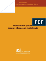 Sistema de Justicia Durante Proceso Violencia PDF