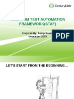 Automation-Selenium Test Automation Framework