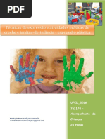 UFCD_3266_Técnicas de Expressão e Actividades Práticas de Creche e Jardins-De-Infância - Expressão Plástica_índice