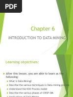 Chapter 6 Data Mining