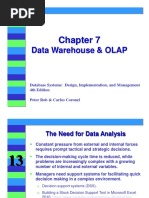 Chapter 7 Data Warehouse & OLAP