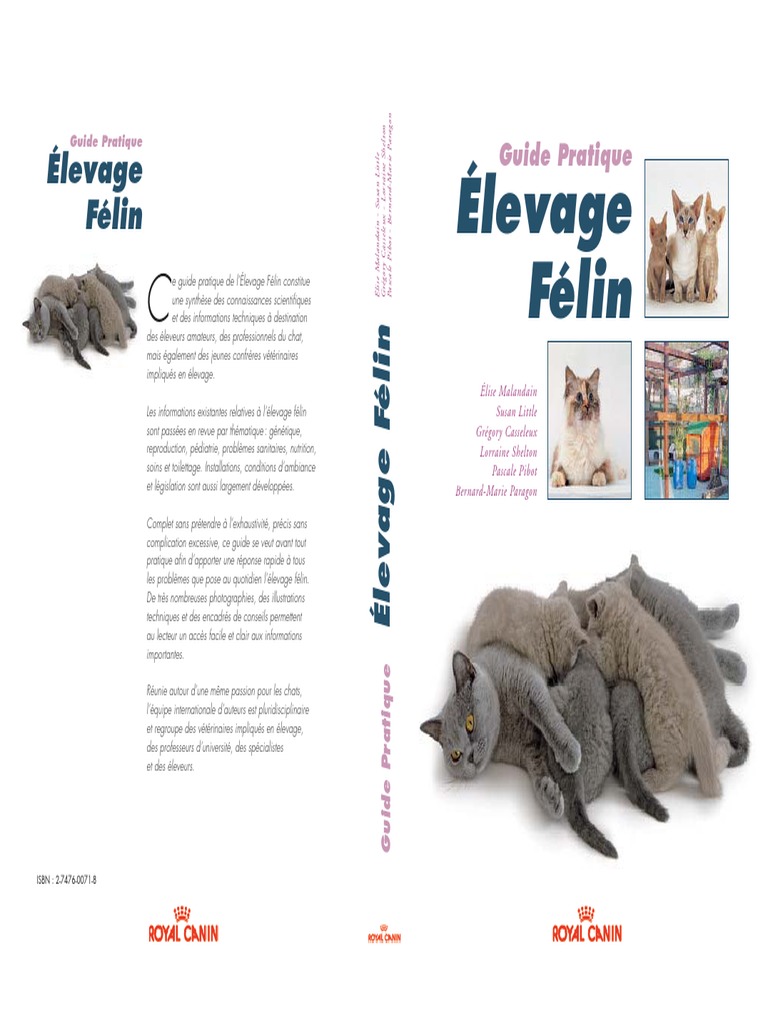 Guide Pratique De L - Elevage Félin Pdf | Pdf | Allèle | Génotype